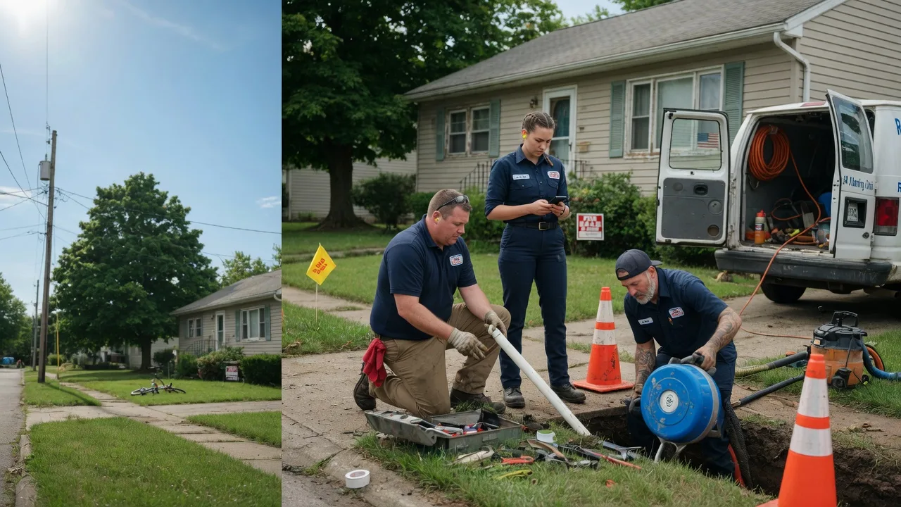 Sewer Line Repair in Rantoul, IL near me
